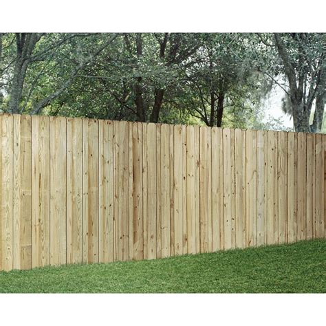 wooden fencing at lowes